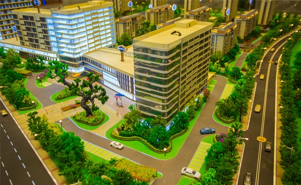 商業(yè)建筑模型